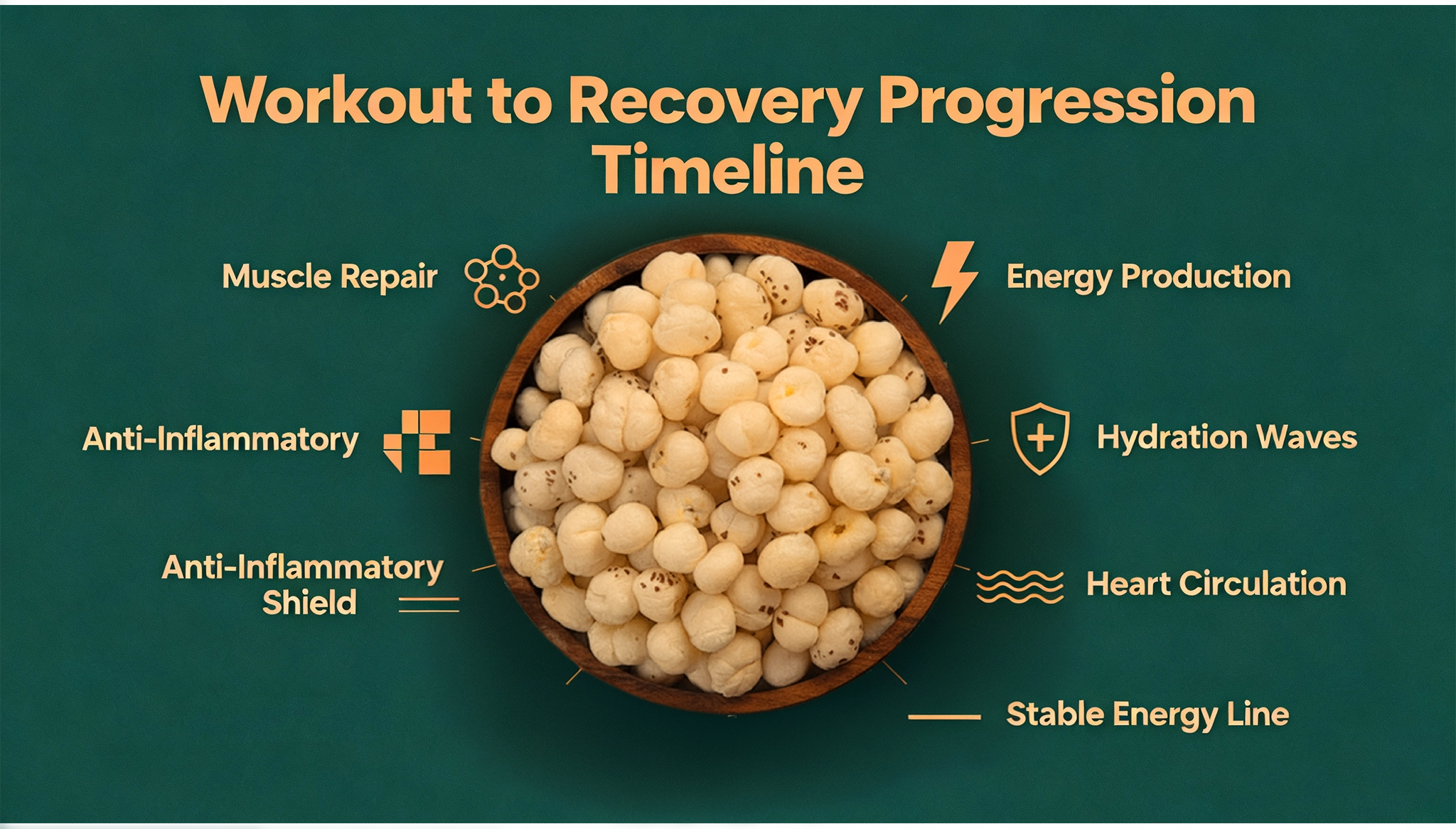 The Athlete’s Secret: How Makhana Powers Performance, Recovery, and Endurance