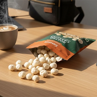 Home- Samaza Portfolio- Roasted Makhana